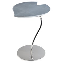 Leaf Silver Side Table