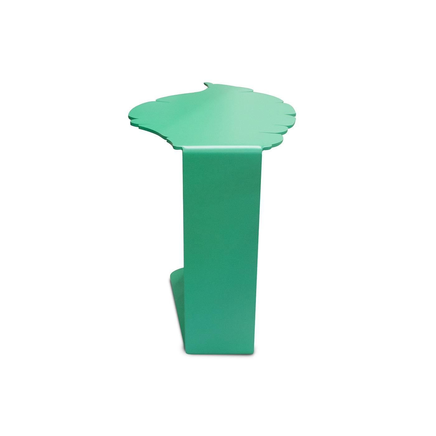 italien Petite table d'appoint en laque verte de Carlo Rampazzi en vente