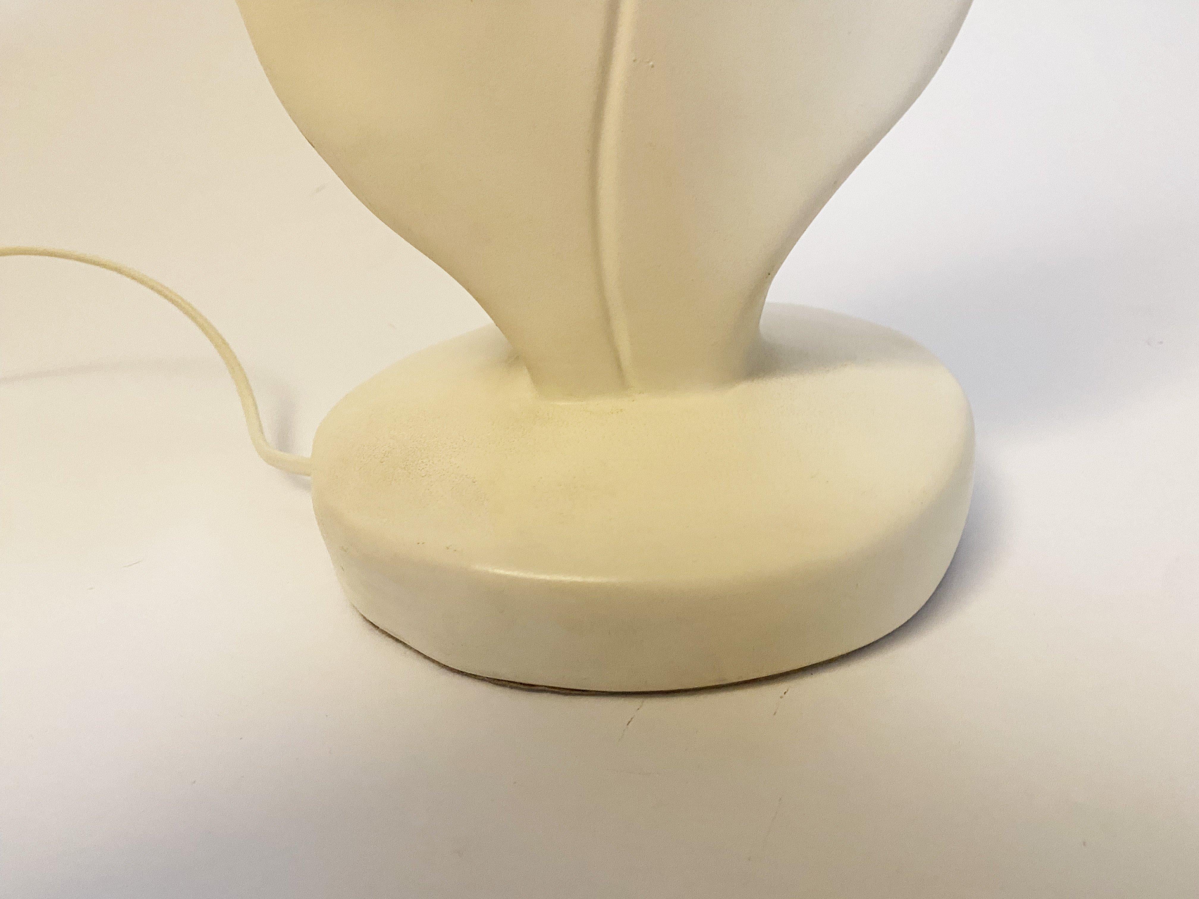 Art Deco Leaf Table Lamp by Pierre Casenove for Lunéville, Giacometti style, France, 1990