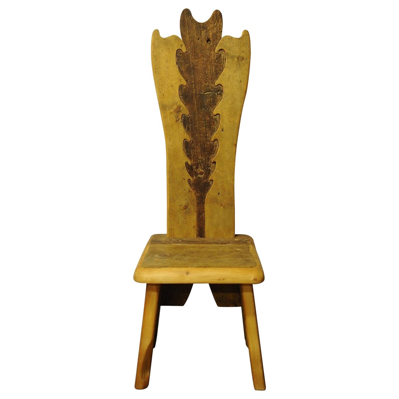Leaf Throne Chair