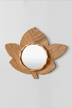 "Leaf" Vivai del Sud Mirror in rush, Italy 1970