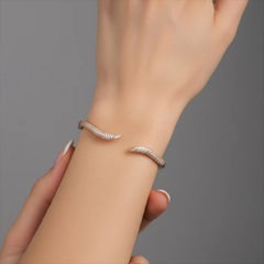 Leaflight Harmony 14K (18k upon request) Yellow Gold Marquise Diamond Bracelet