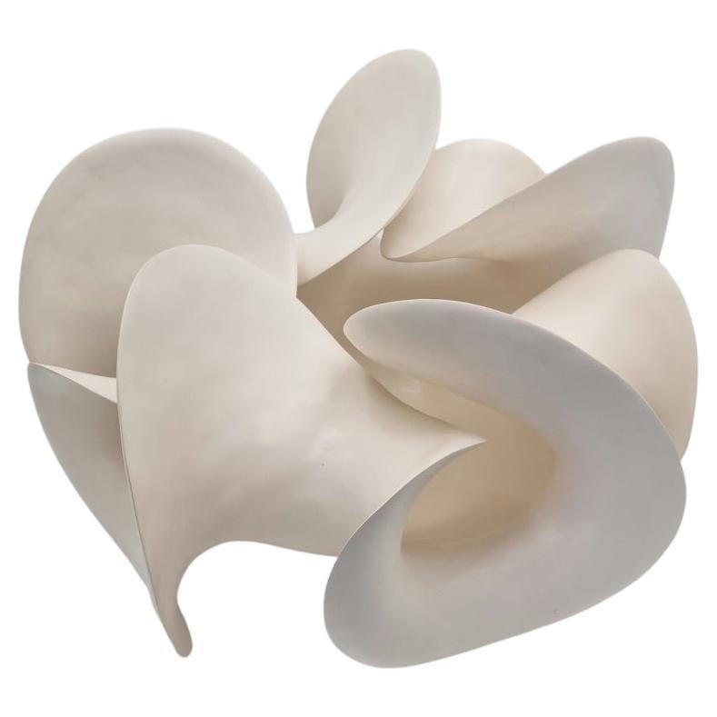 „Leaflollipop“, zeitgenössische Keramik-Skulptur, von Astrid Dahl, 2022 im Angebot