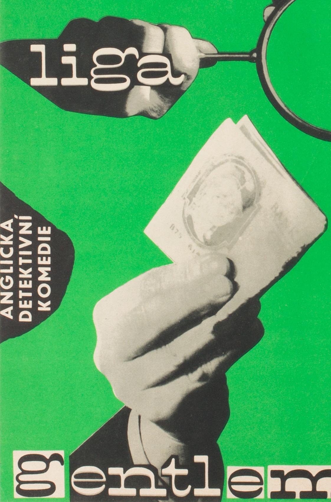 La Lega dei Gentiluomini Poster cinematografico originale ceco Milan Grygar, 1964 In condizioni ottime in vendita a Bath, Somerset
