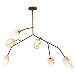 Leah - Brazilian Contemporary Sculptural Steel Pendant Light - Max