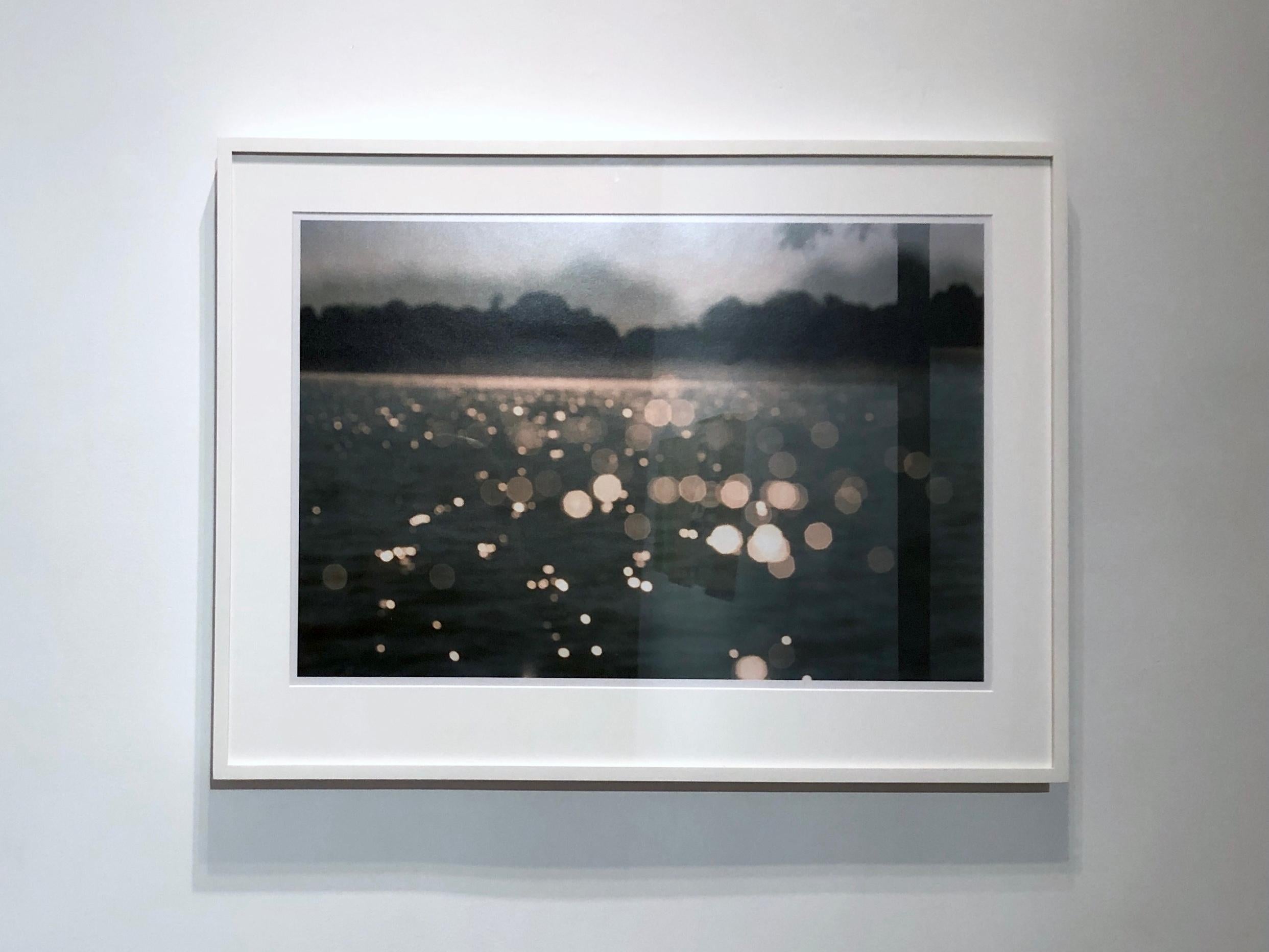 Natural Dots II, multiple exposure photograph of water and seascape - Photograph by Leah Oates