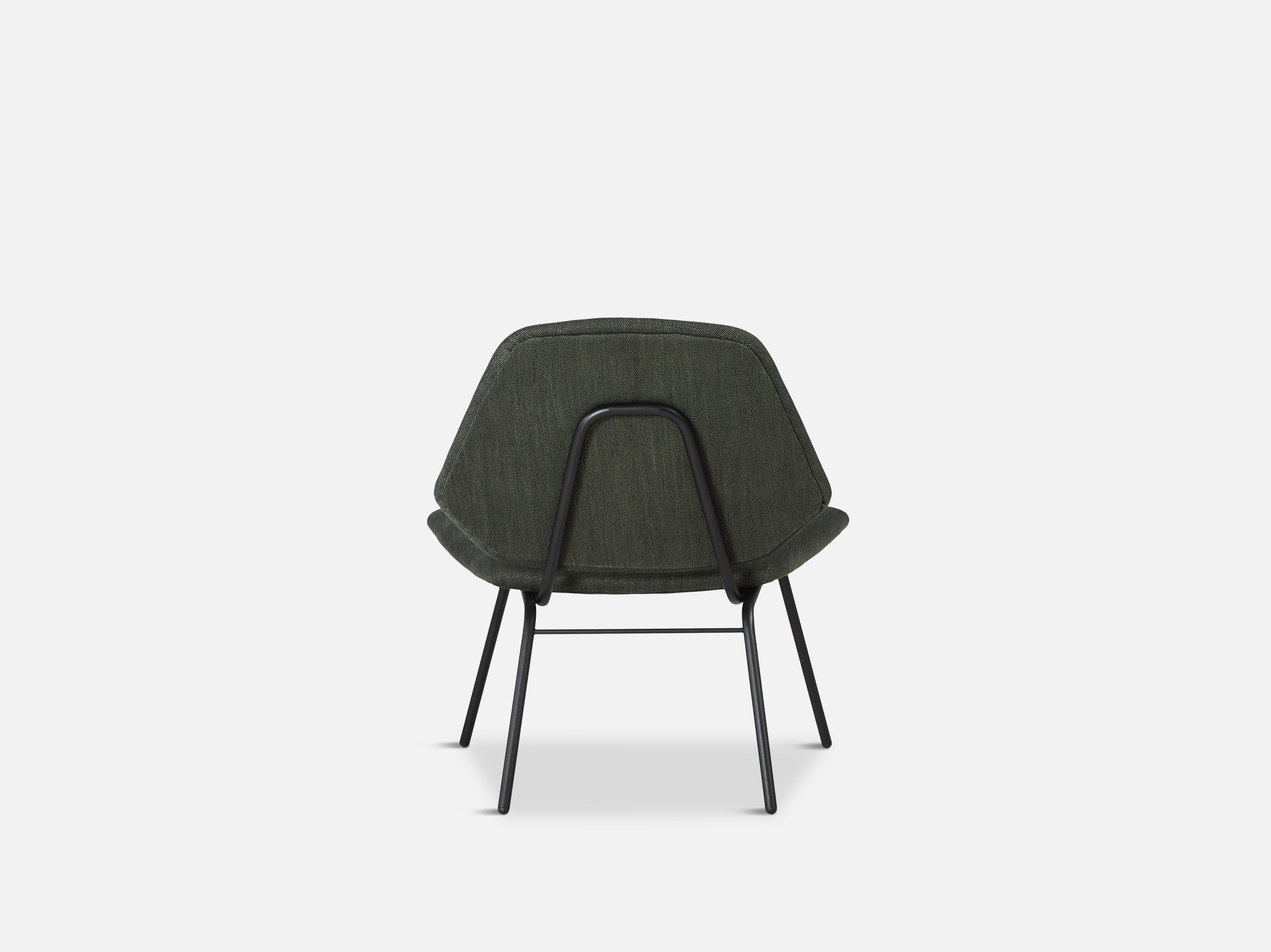 Post-Modern Lean Army Green Lounge Chair by Nur Design For Sale