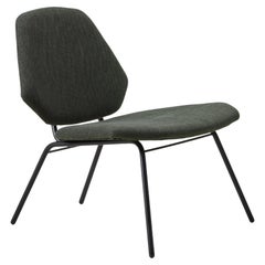 Lean Army Green Lounge Chair by Nur Design