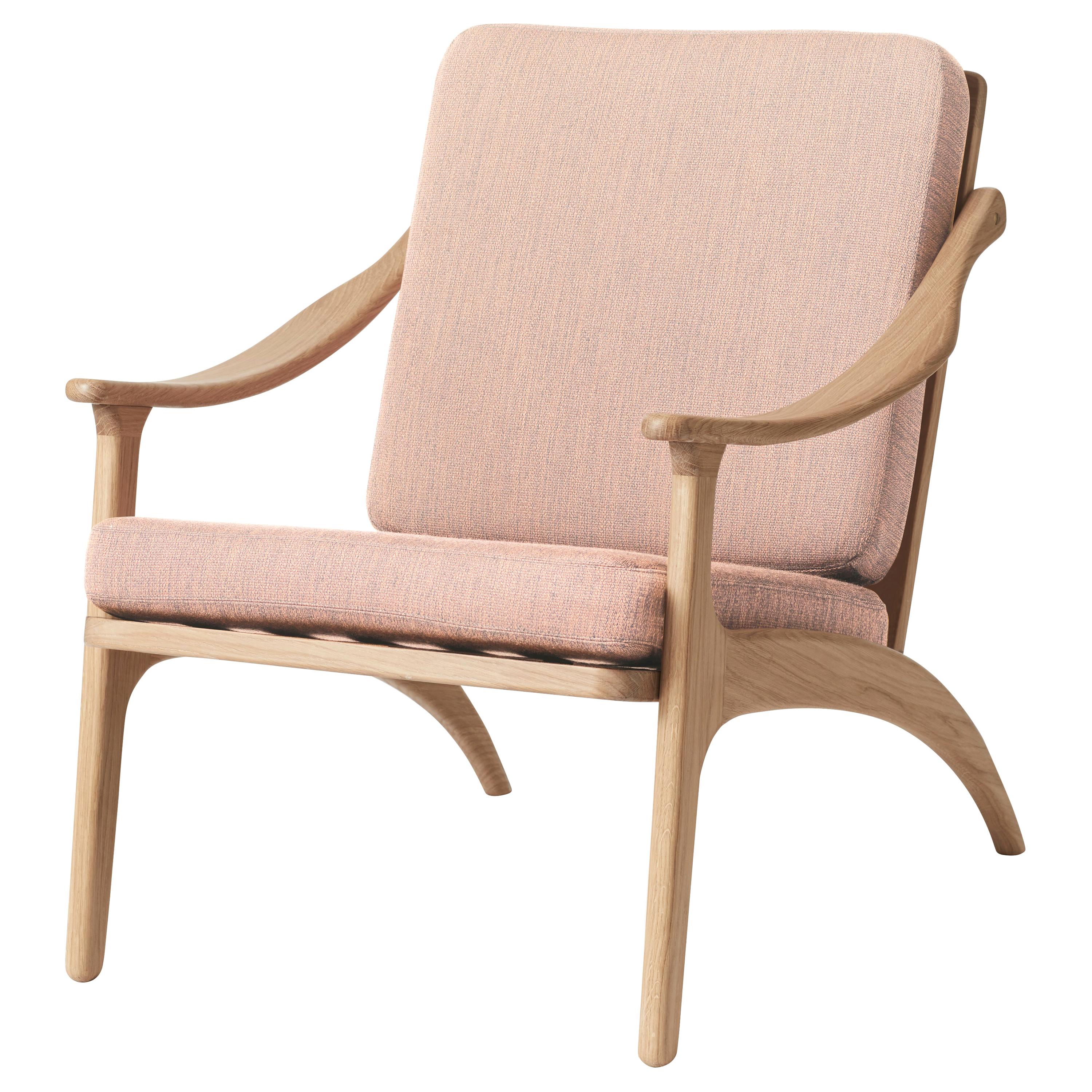 Customizable Lean Back Monochrome Lounge Chair in Oak, by Arne  Hovmand-Olsen from Warm Nordic For Sale at 1stDibs
