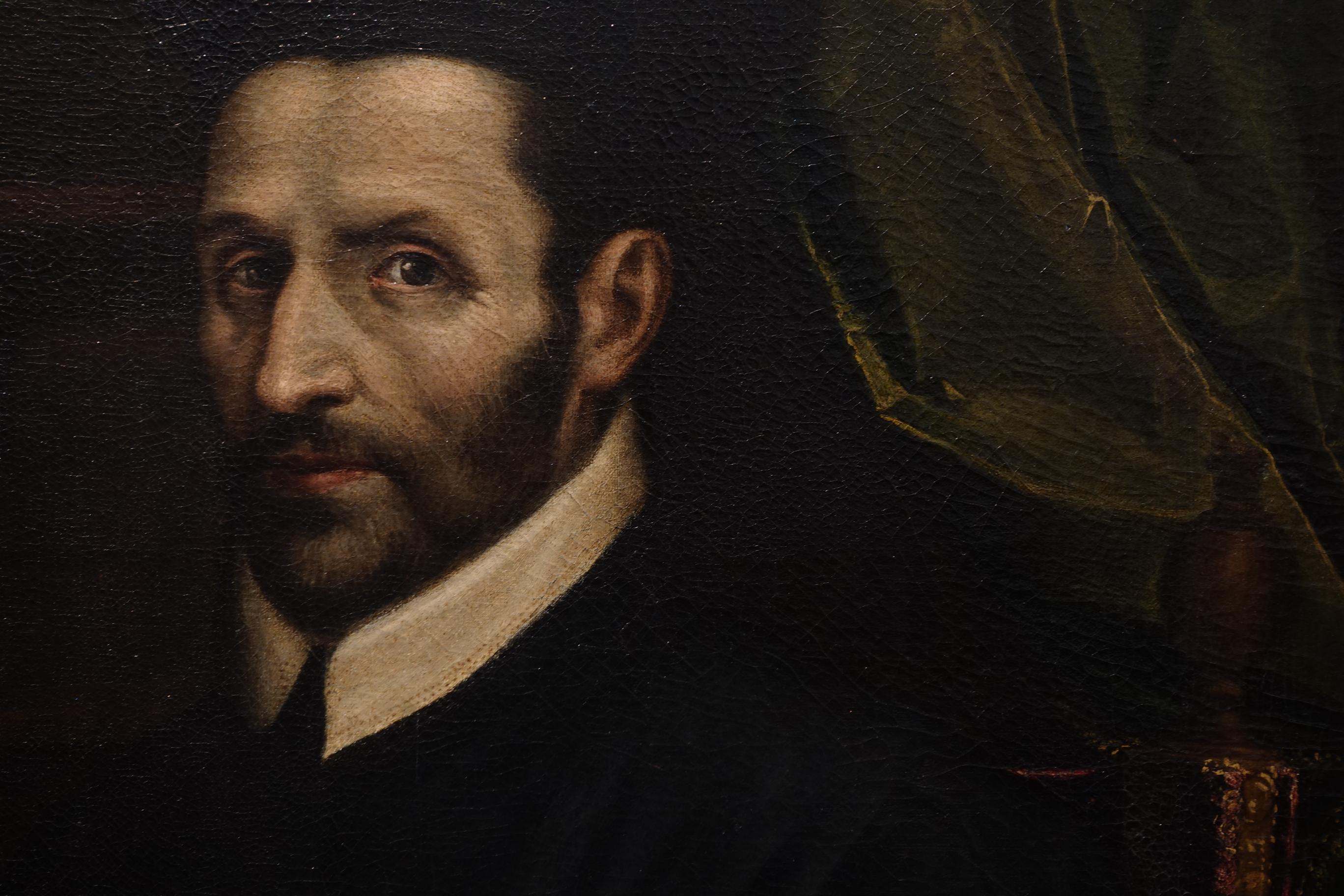 Italian Leandro Bassano, Portrait of a Savant For Sale