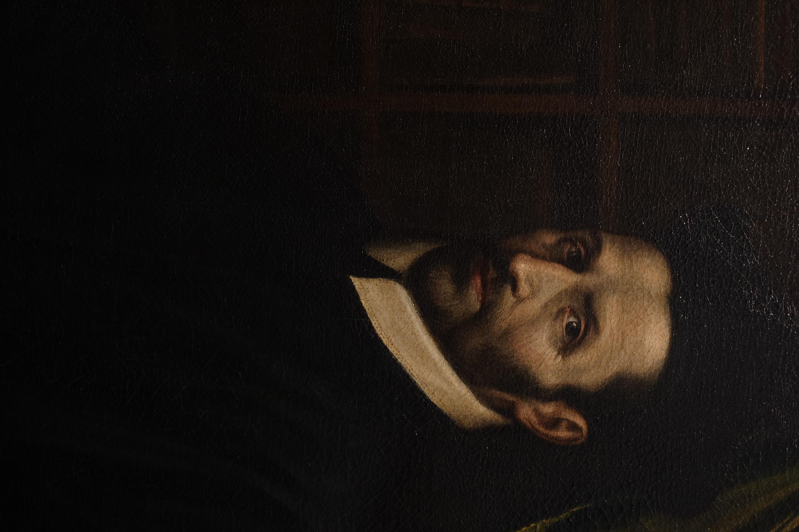 Leandro Bassano - 17e siècle - Portrait d'unavant Bon état - En vente à Bruxelles, BE