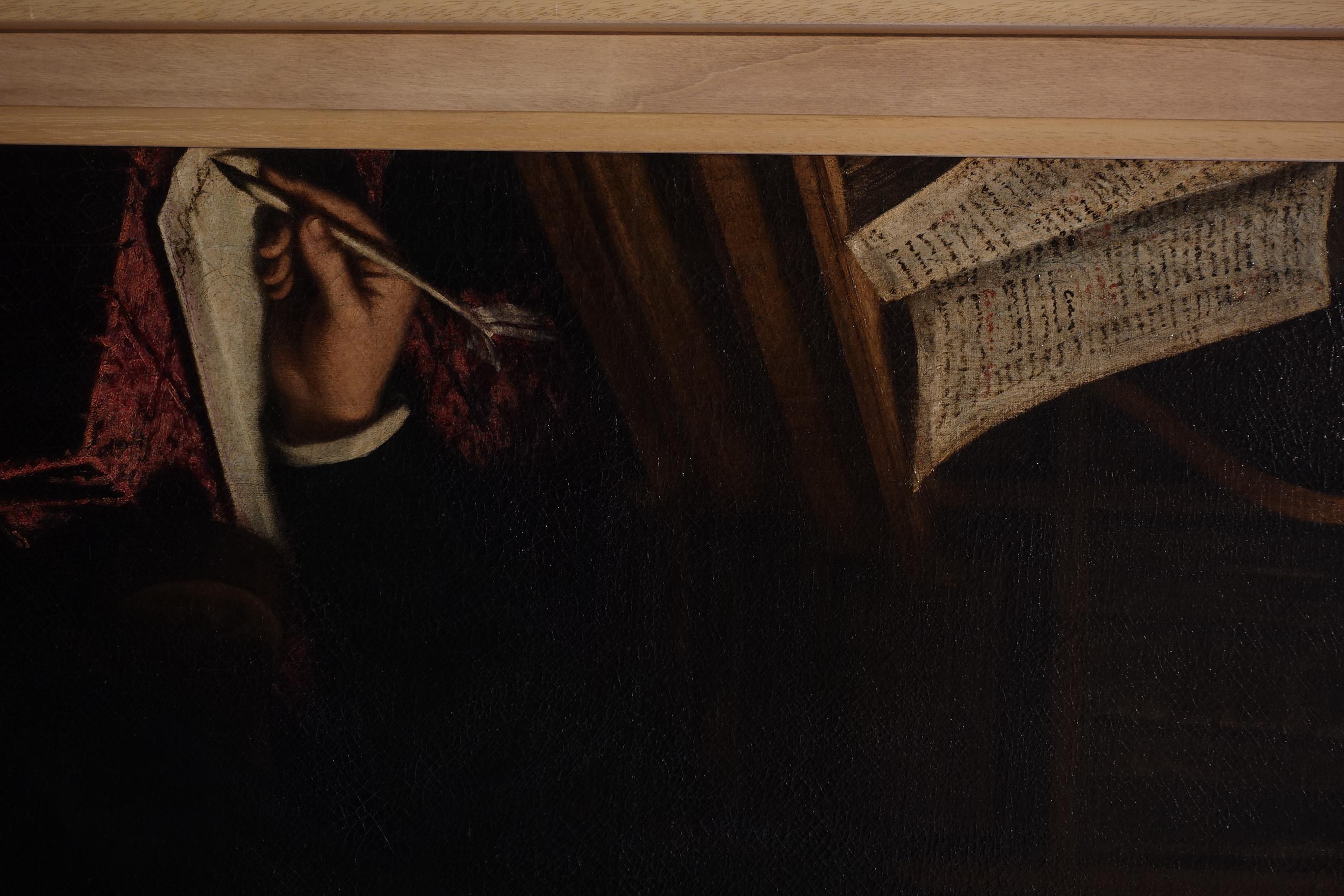 XVIIIe siècle et antérieur Leandro Bassano - 17e siècle - Portrait d'unavant en vente