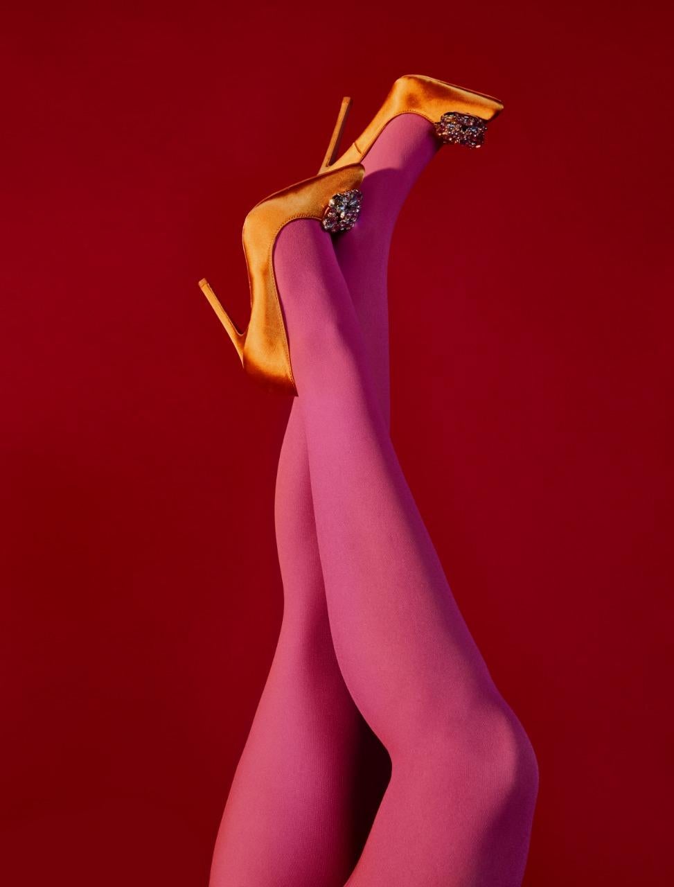 Leandro Franco Portrait Photograph - Pink Legs I