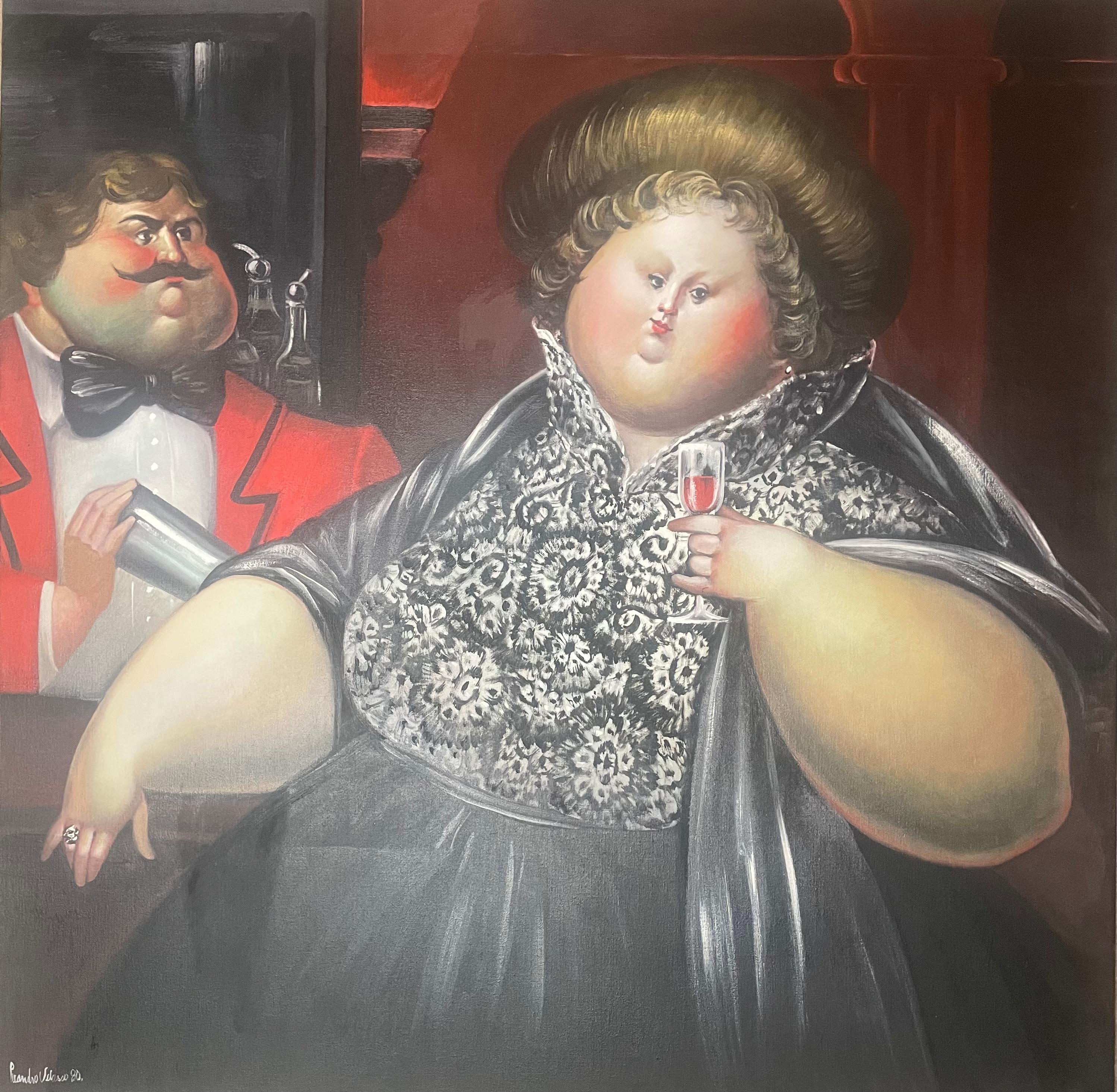 "Senza titolo" - Painting di Leandro Velasco