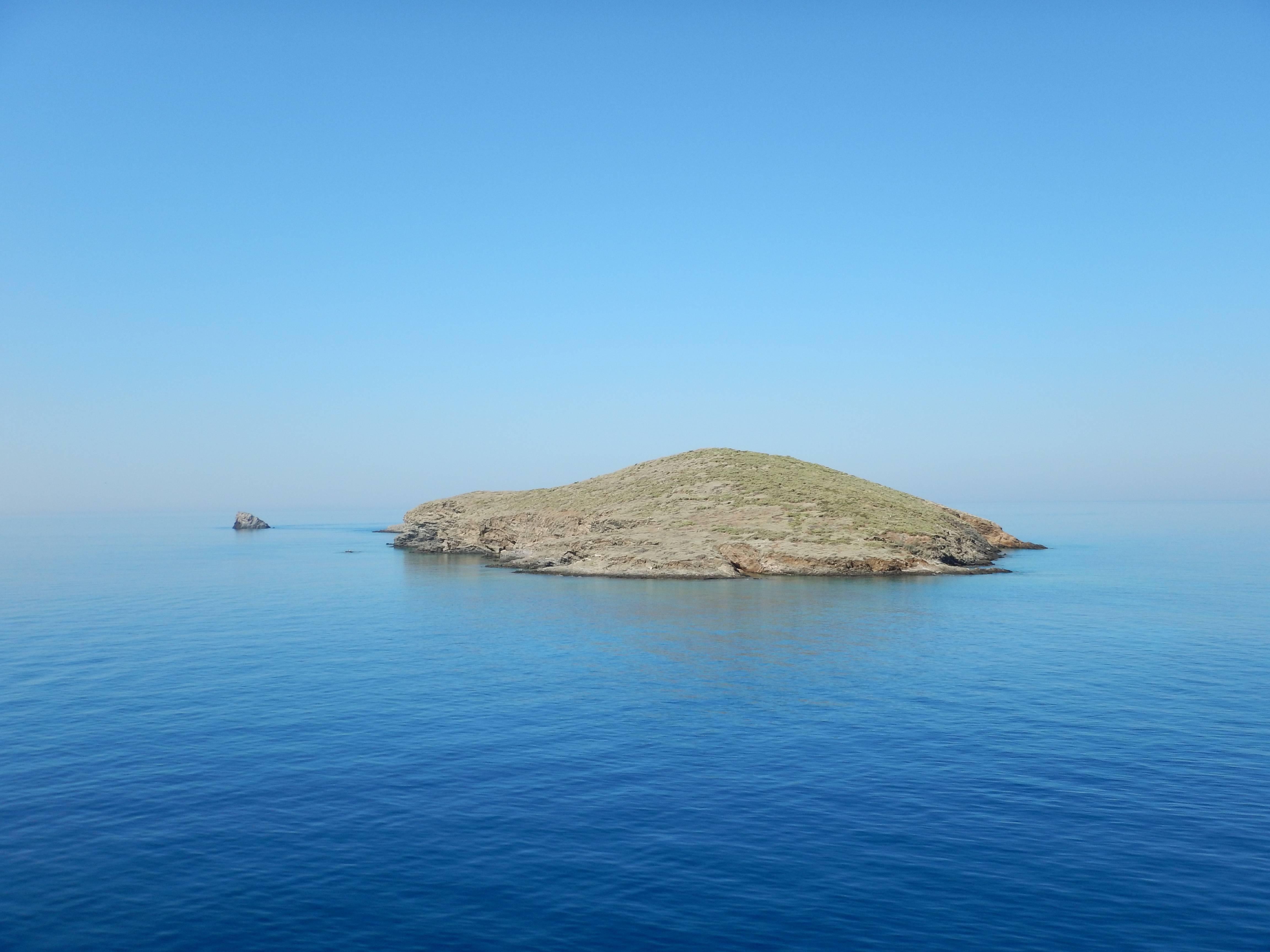 Leandros Pigades Landscape Photograph - Small Aegean Sea Island, Cyclades
