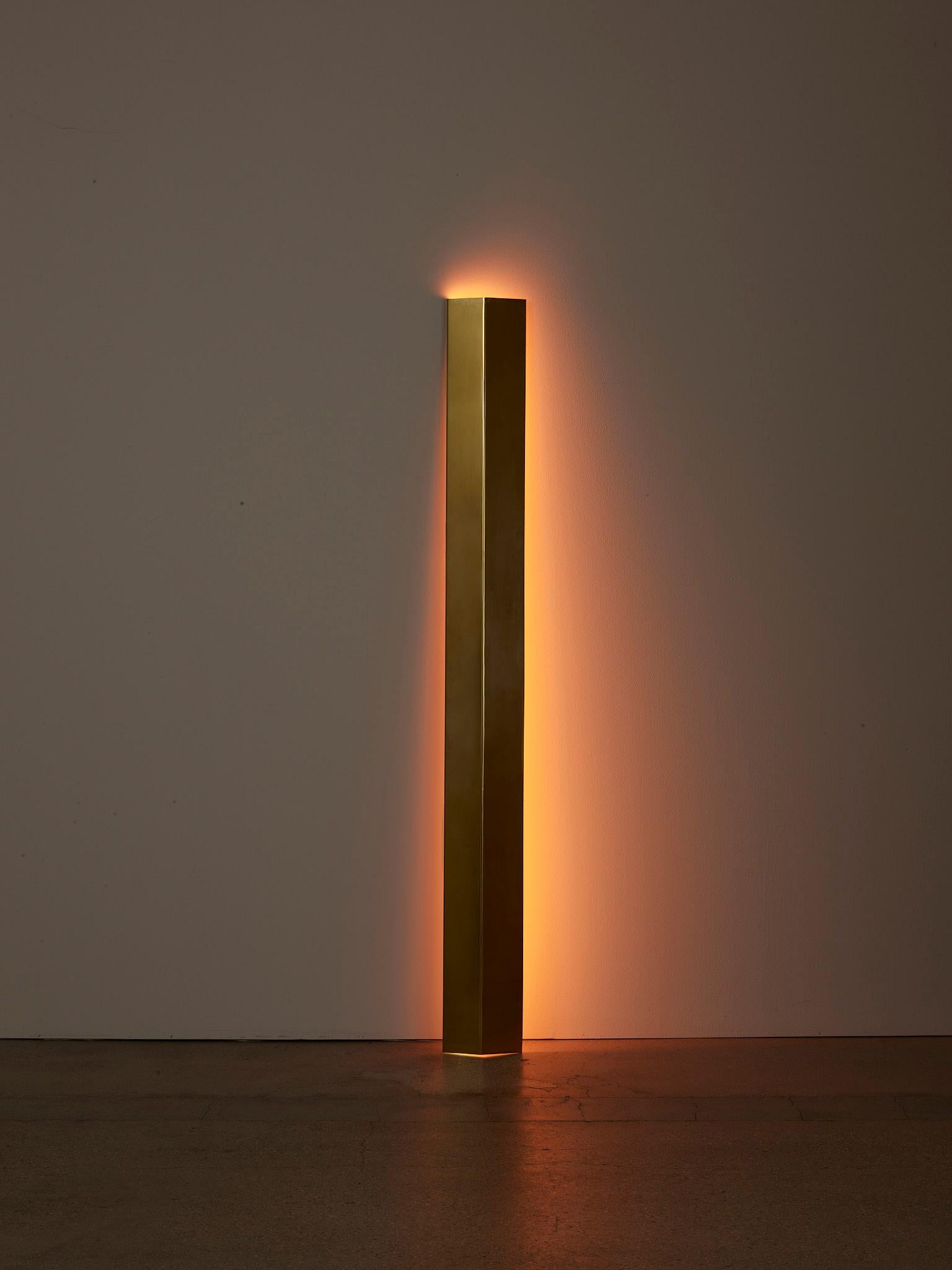 Post-Modern Leaning Mano Lamp by Umberto Bellardi Ricci For Sale