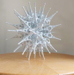 "Leaning Towers" Sculpture Constructed from 96 Eiffel-tower-models