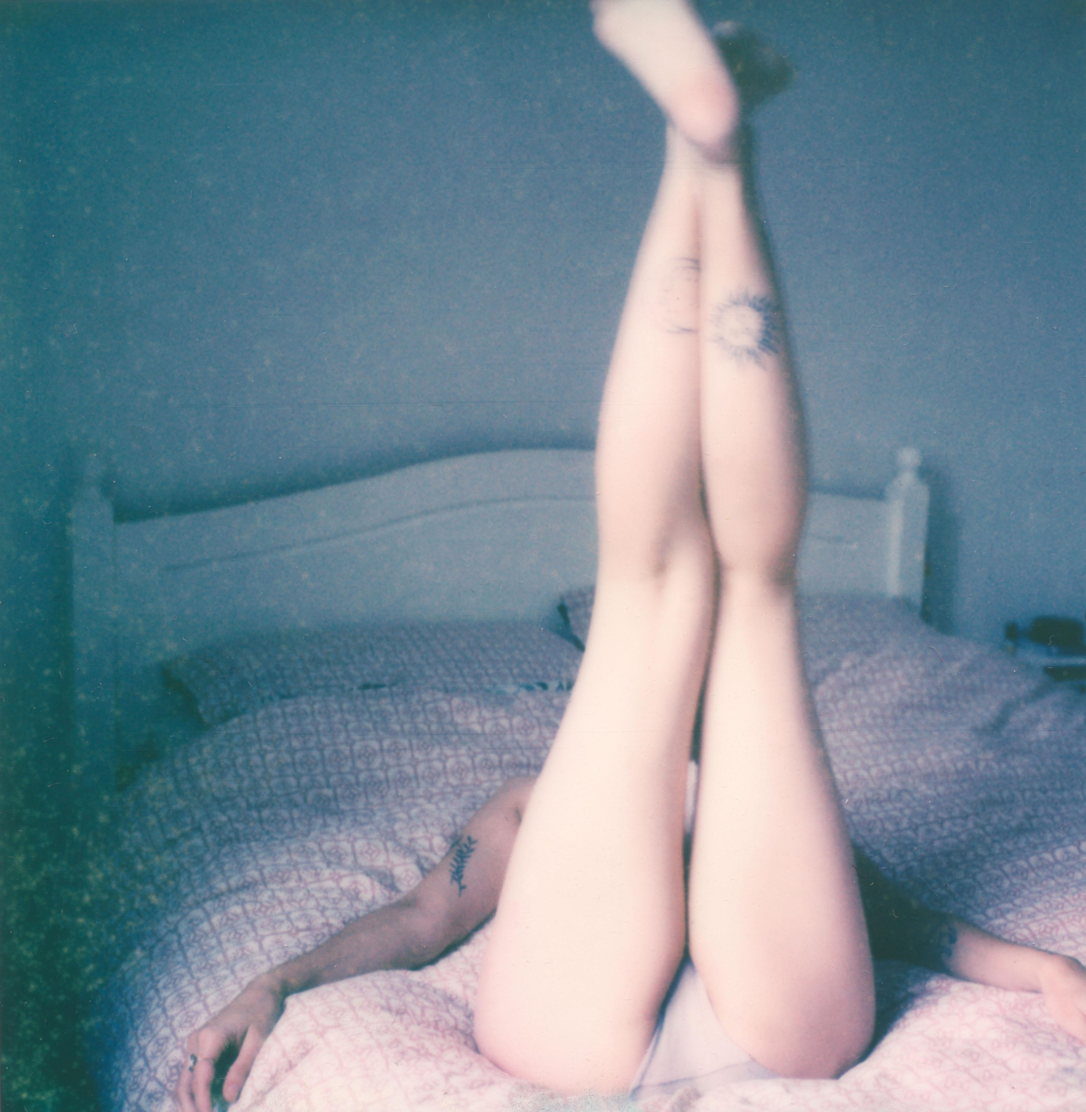 Leanne Surfleet Color Photograph - Self-Portrait - Contemporary, Polaroid, Color, Portrait