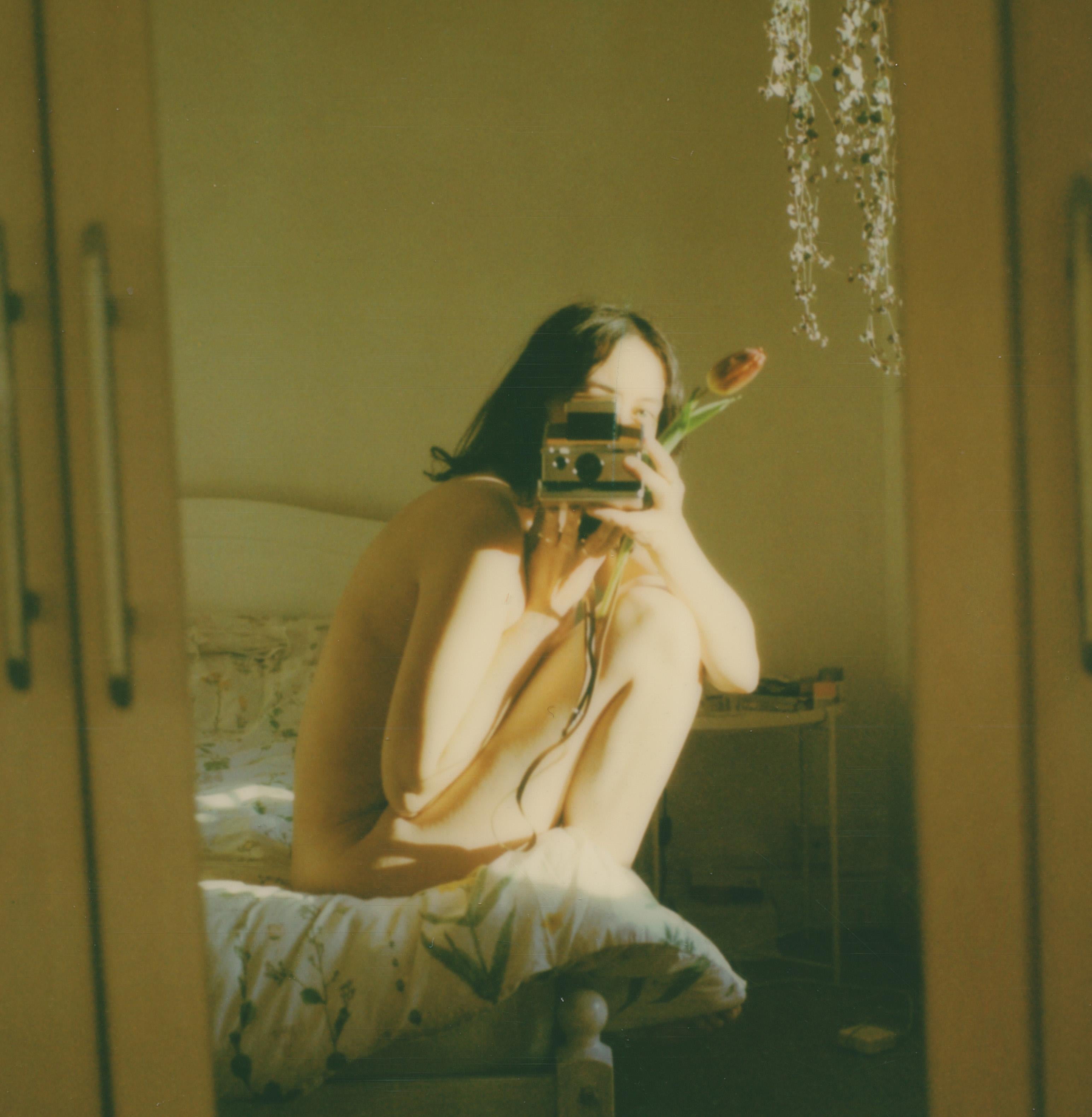 Leanne Surfleet Color Photograph - Self-Portrait - Contemporary, Polaroid, Color, Portrait