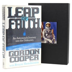 "Leap of Faith: An Astronaut's Journey into the Unknown" Signed by Gordon Cooper