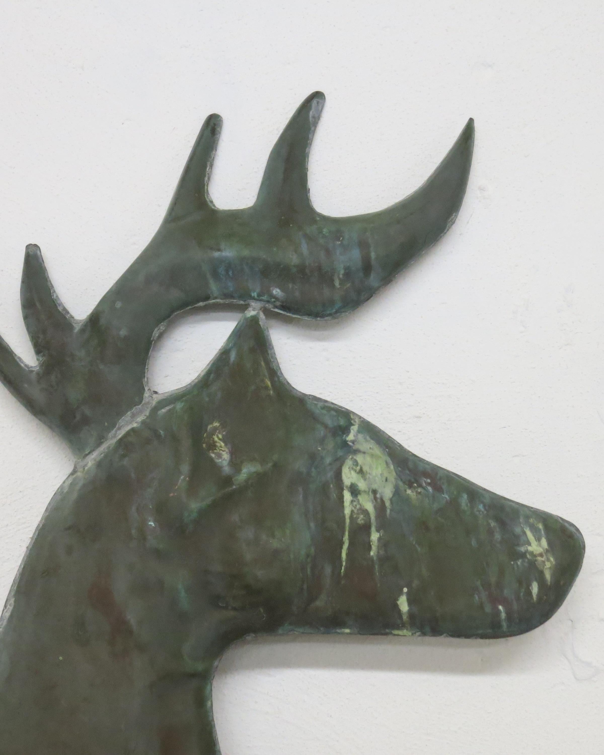 Leaping Stag Weathervane 1