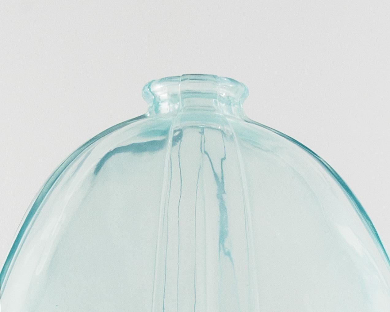 Learning to Fly Large Modern Abstract Sculpture in Blue Cast Resin by Karen Atta In New Condition For Sale In New York, NY