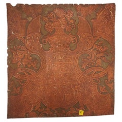 Antique Leather 18th century Cordova Leather