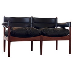 Leather 2-Seater ‘Modus’ Sofa by Kristian Vedel