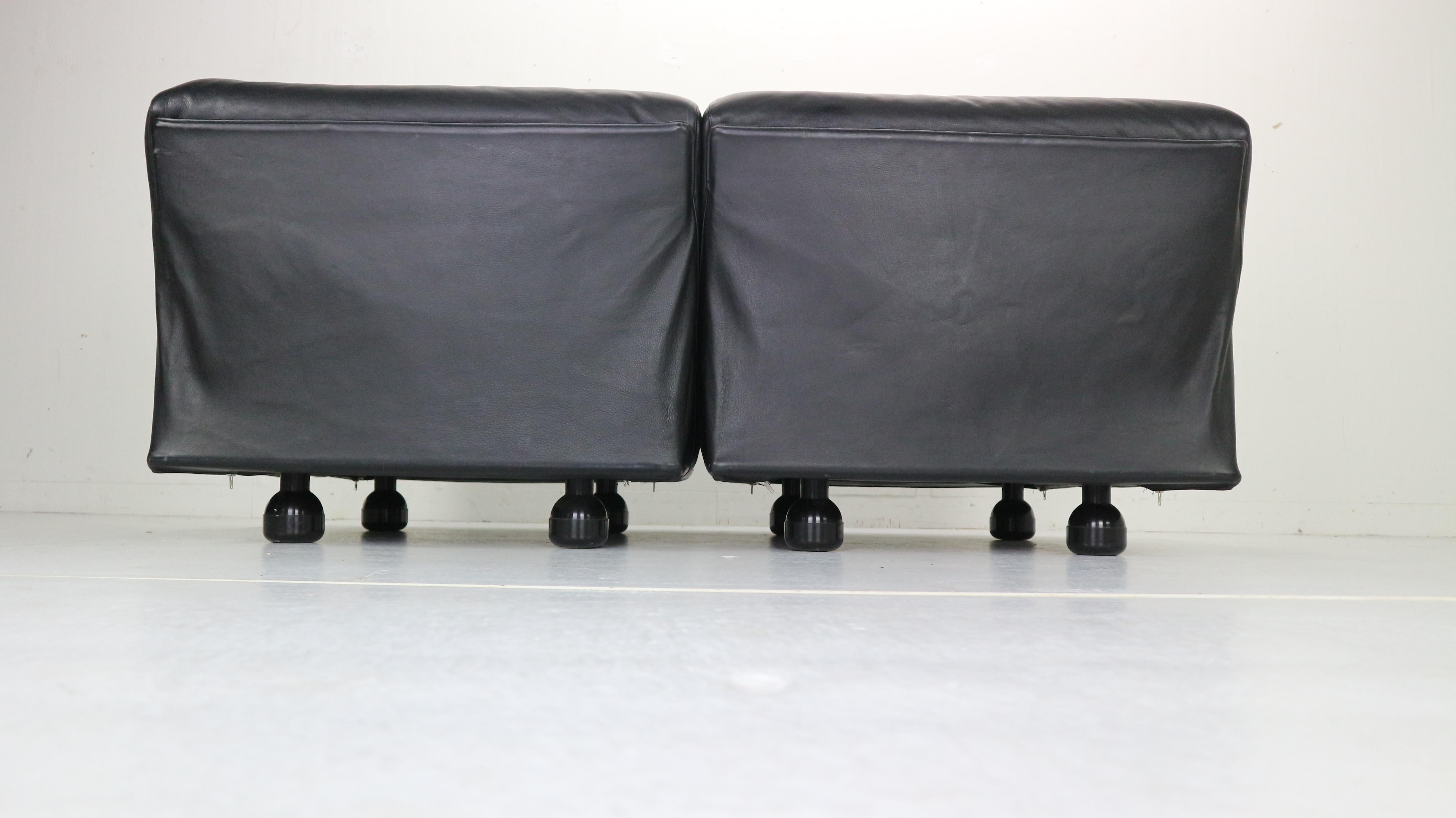 Leather 2-Seat Sofa 