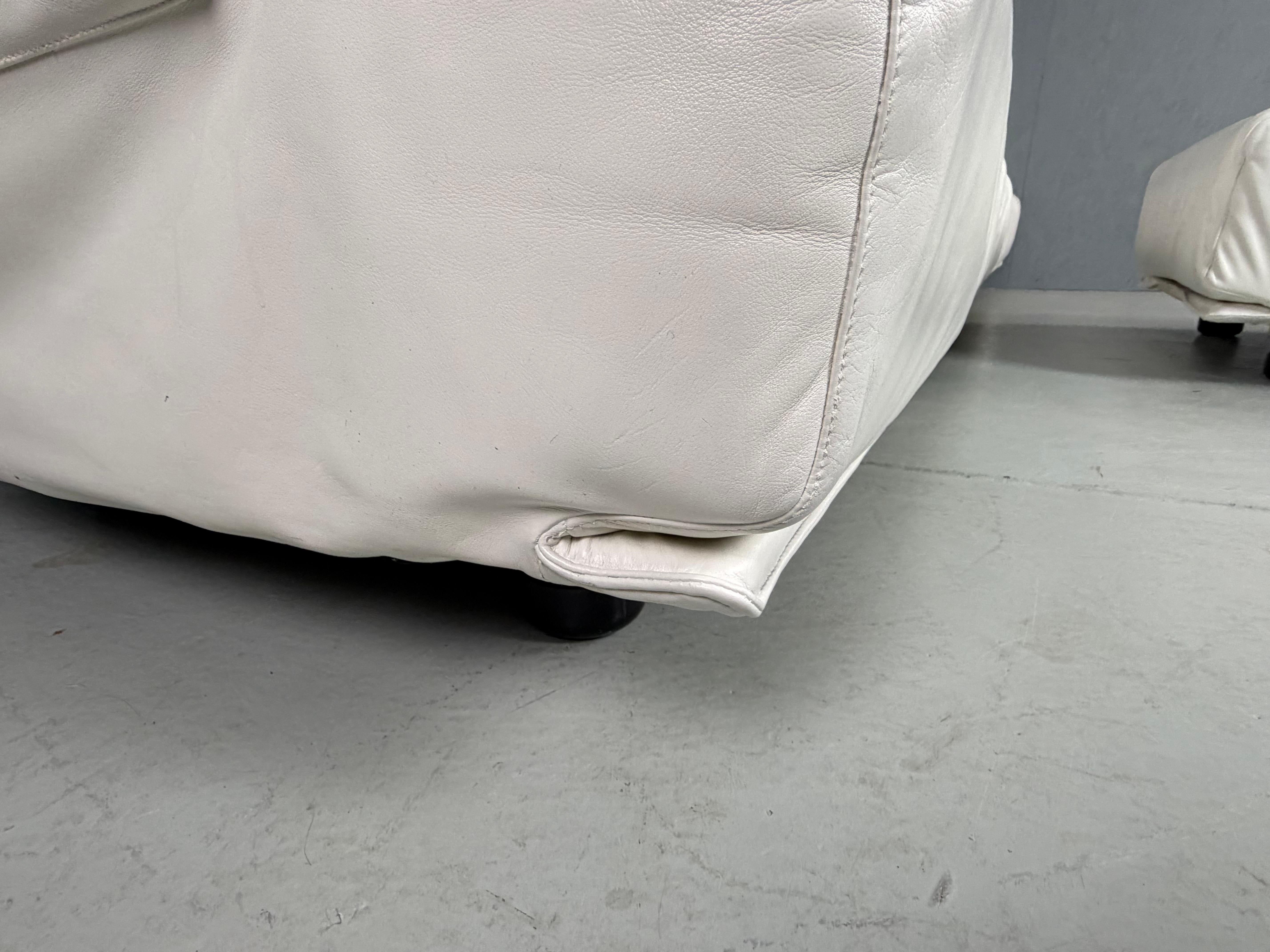 Cuir Canapé 5 places en cuir 