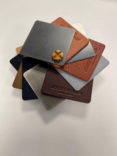 Leather and Steel Swatches