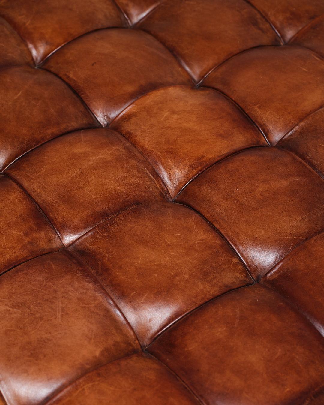Lit de jour en cuir et Wood, Olivier De Schrijver, 1970 en vente 4