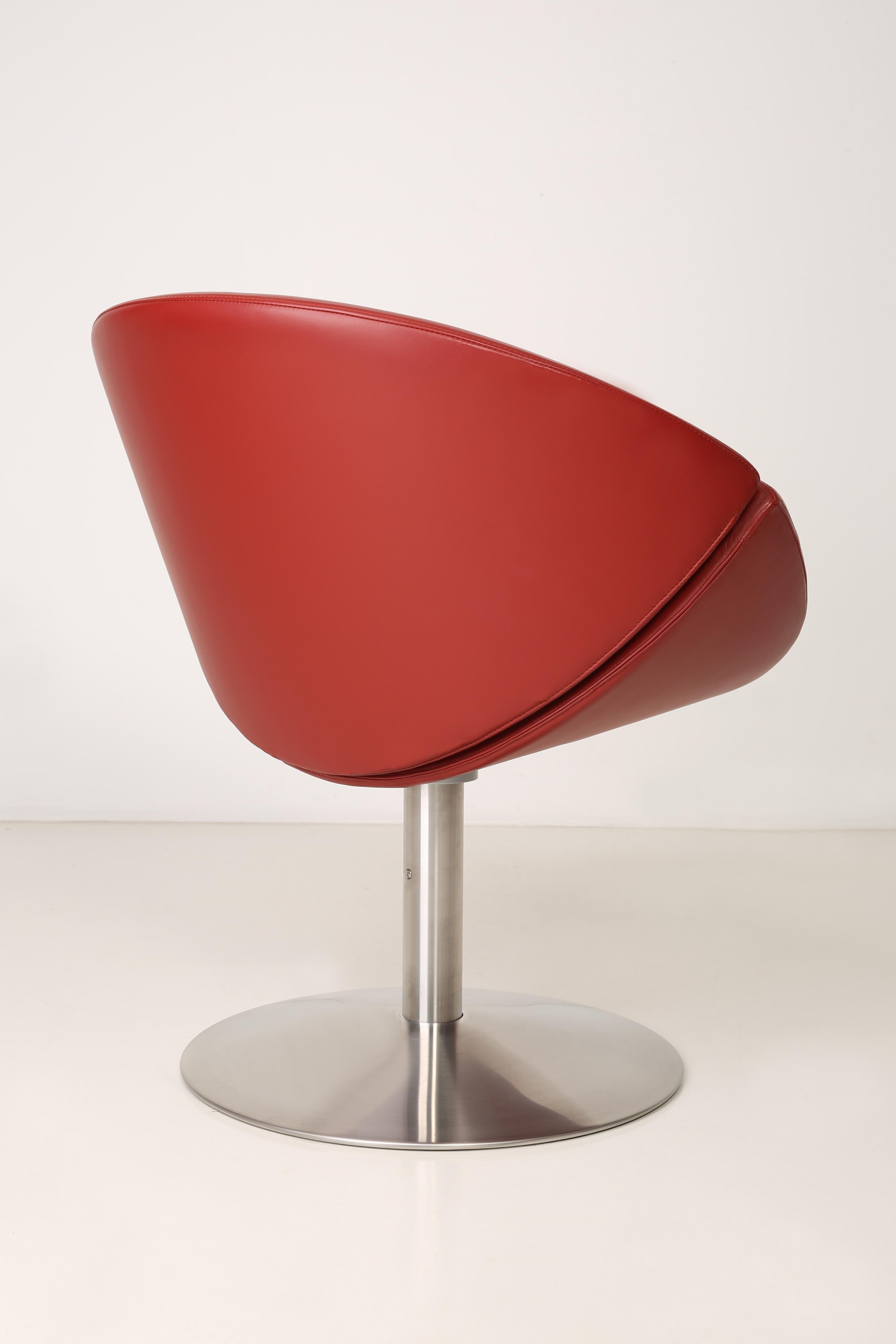 Contemporary Leather Apollo Chair, Erik Jørgensen, 2000s, Denmark