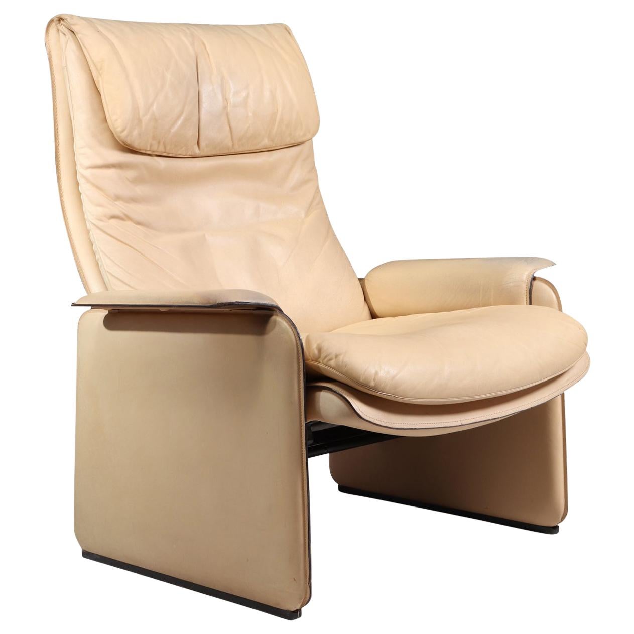 Leather Armchair by De Sede, circa 1980 For Sale