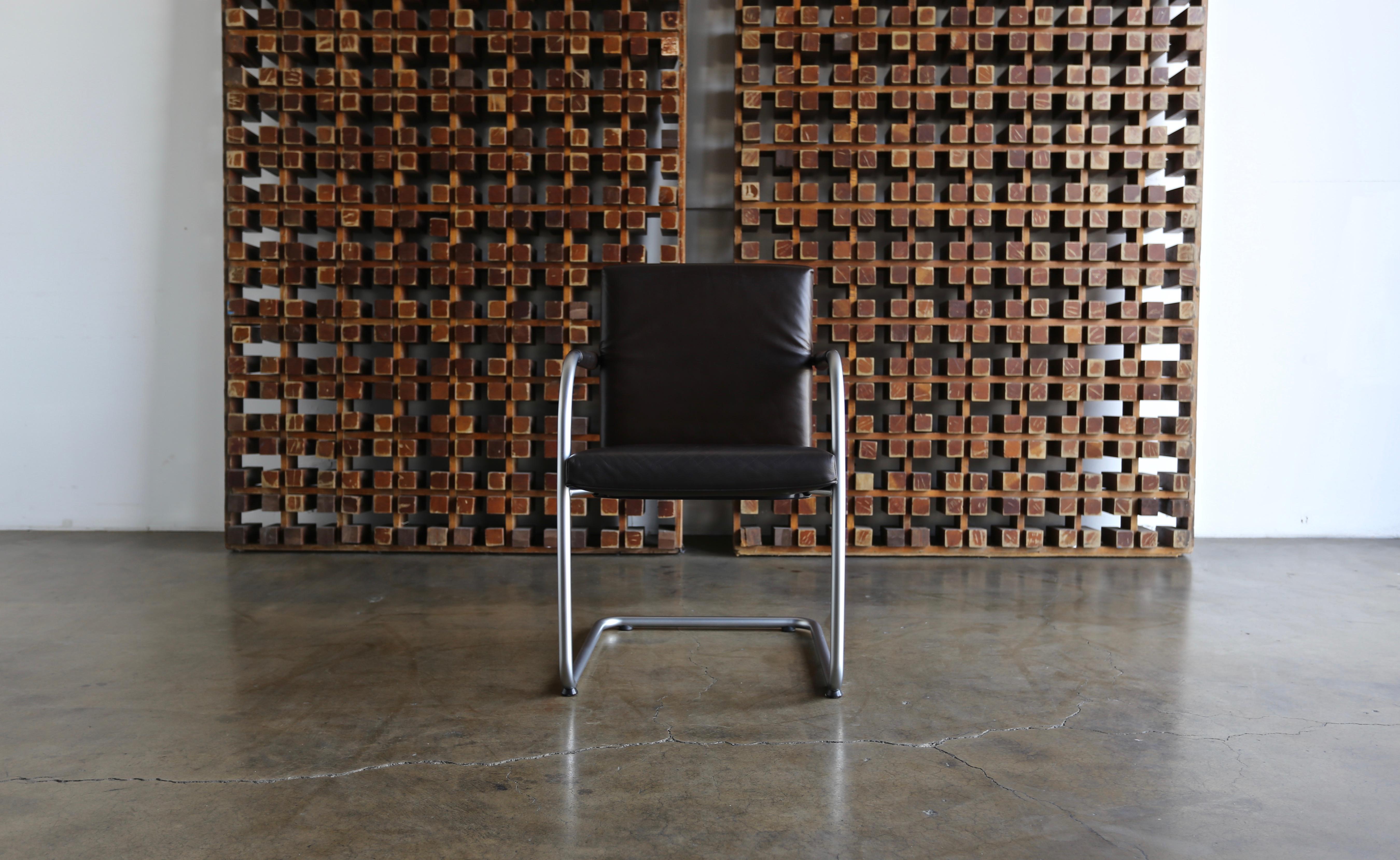 German Leather Armchairs by Antonio Citterio & Glen Oliver Low for Vitra