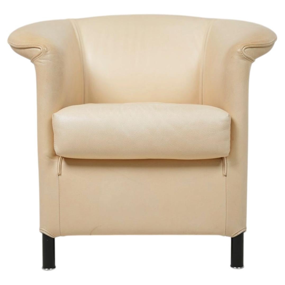 Chaise Aura Longue en cuir de Paolo Piva pour Wittmann 1980