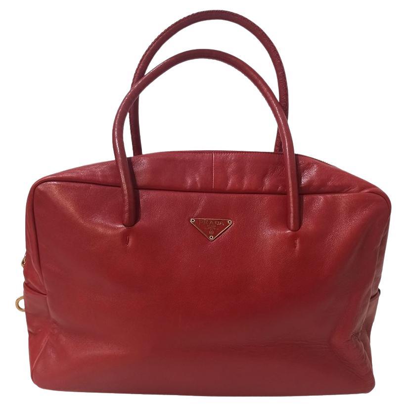 Prada - Sac en cuir, taille unique en vente