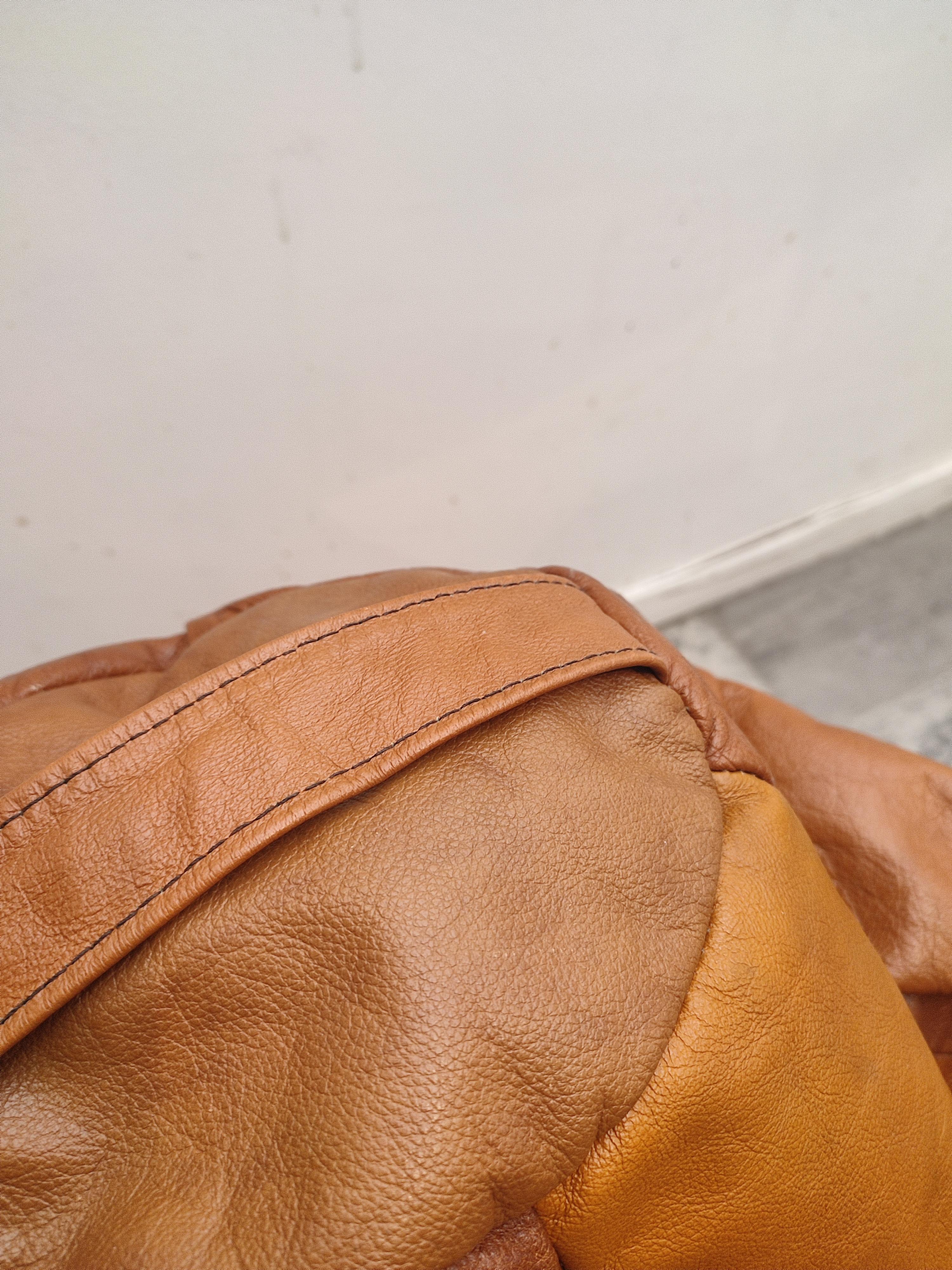 Patchwork Leather Bean Bag from De Sede, 1970s