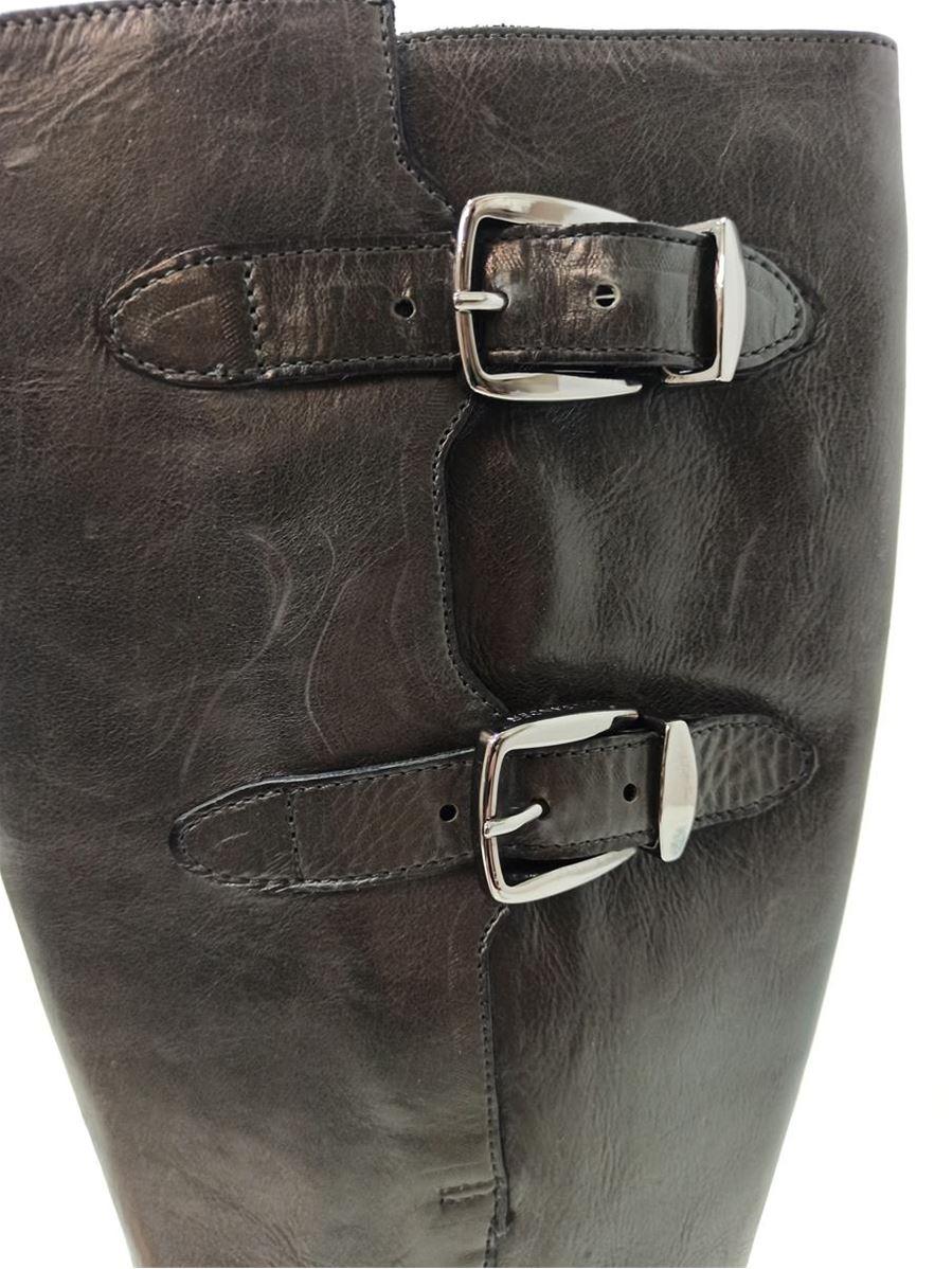 Jil Sander Leather boots size 37 In Excellent Condition For Sale In Gazzaniga (BG), IT