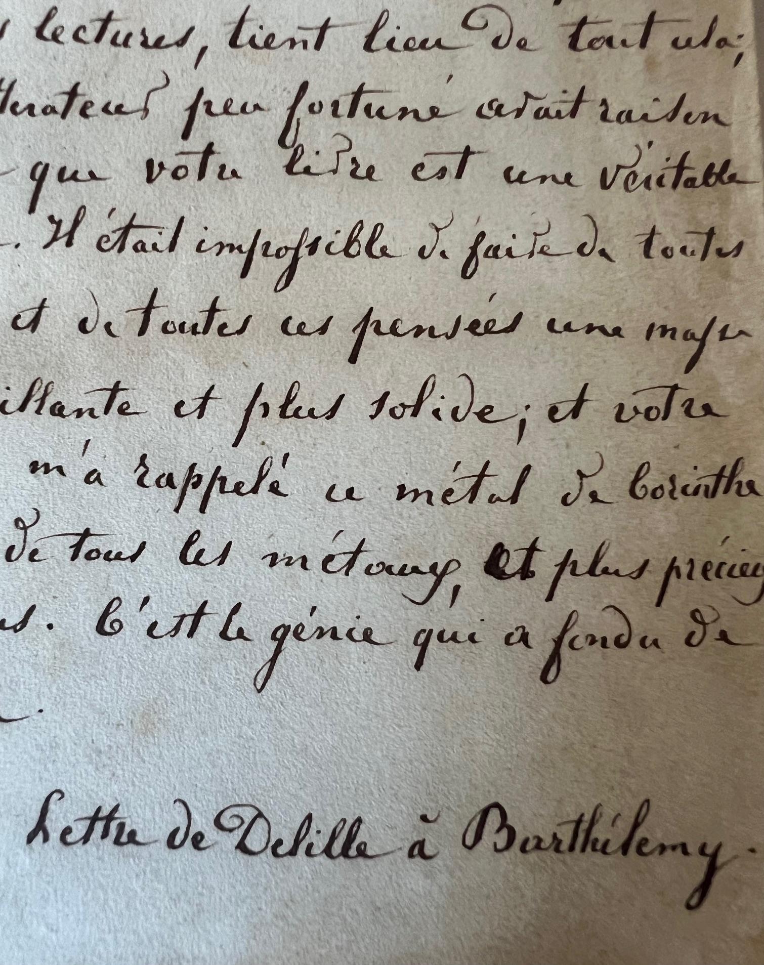Ensemble de sept livres reliés en cuir par Barthelemy avec lettre, Paris, vers 1840 en vente 2