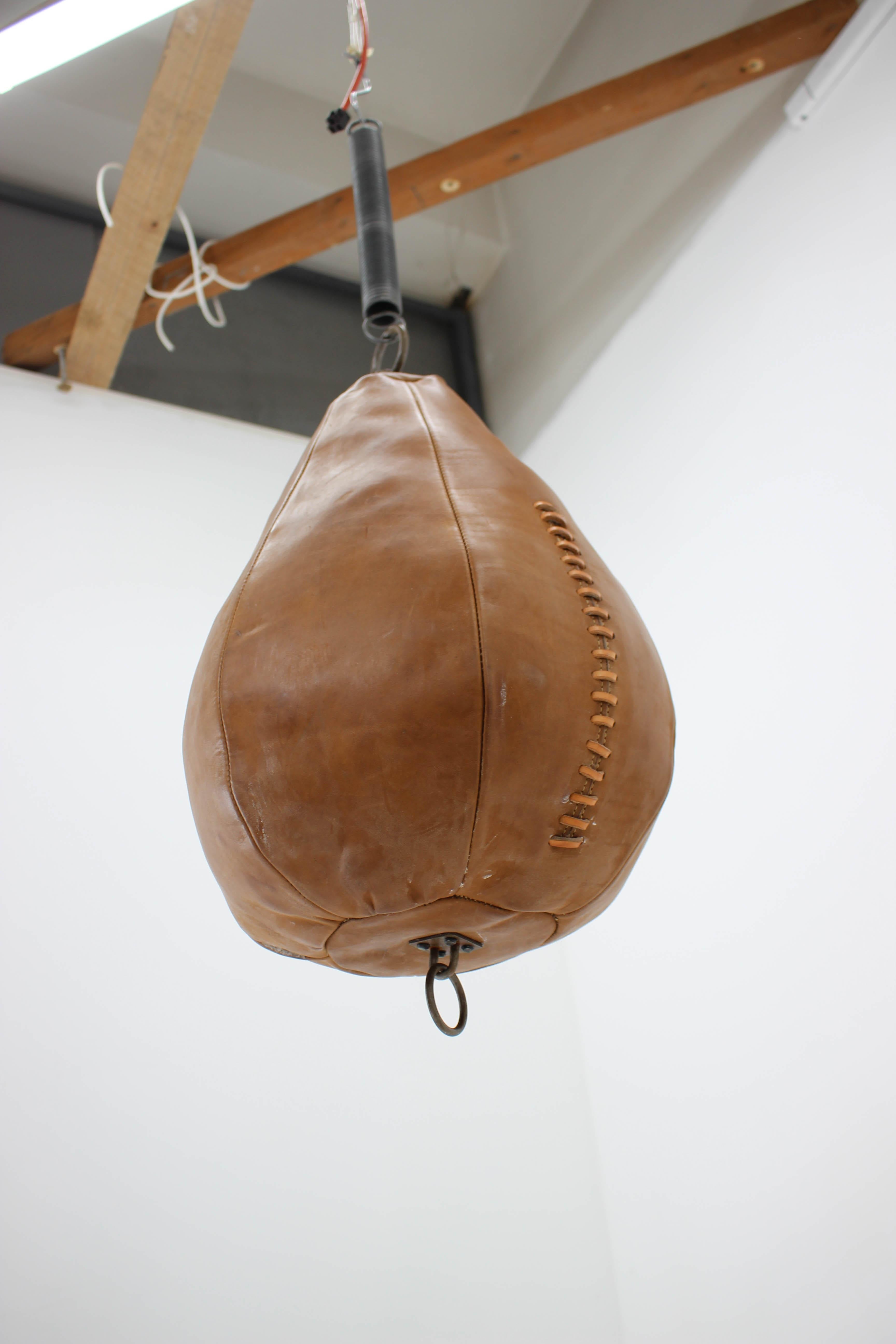 Modern Leather Boxing Bag