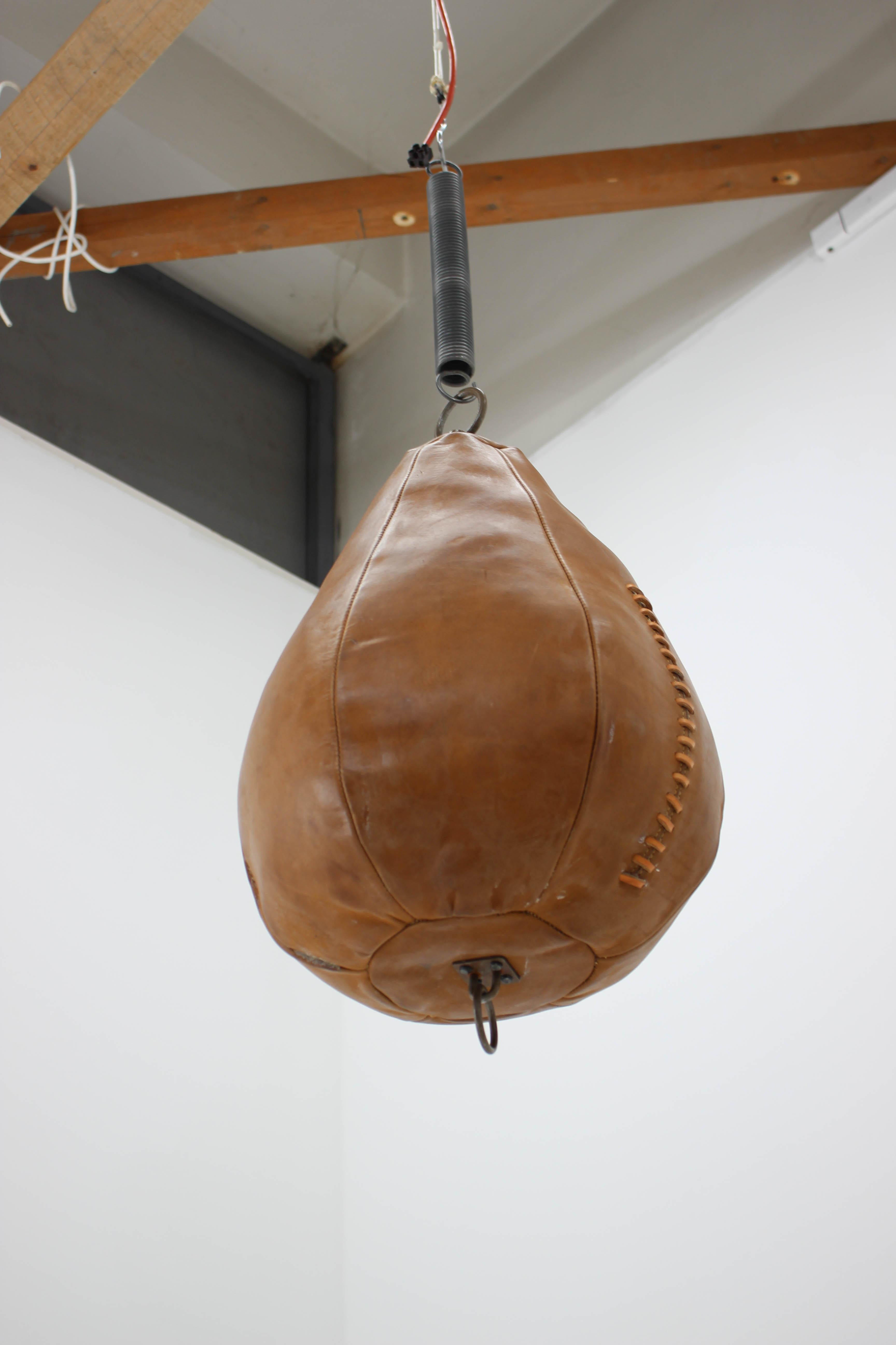 Czech Leather Boxing Bag