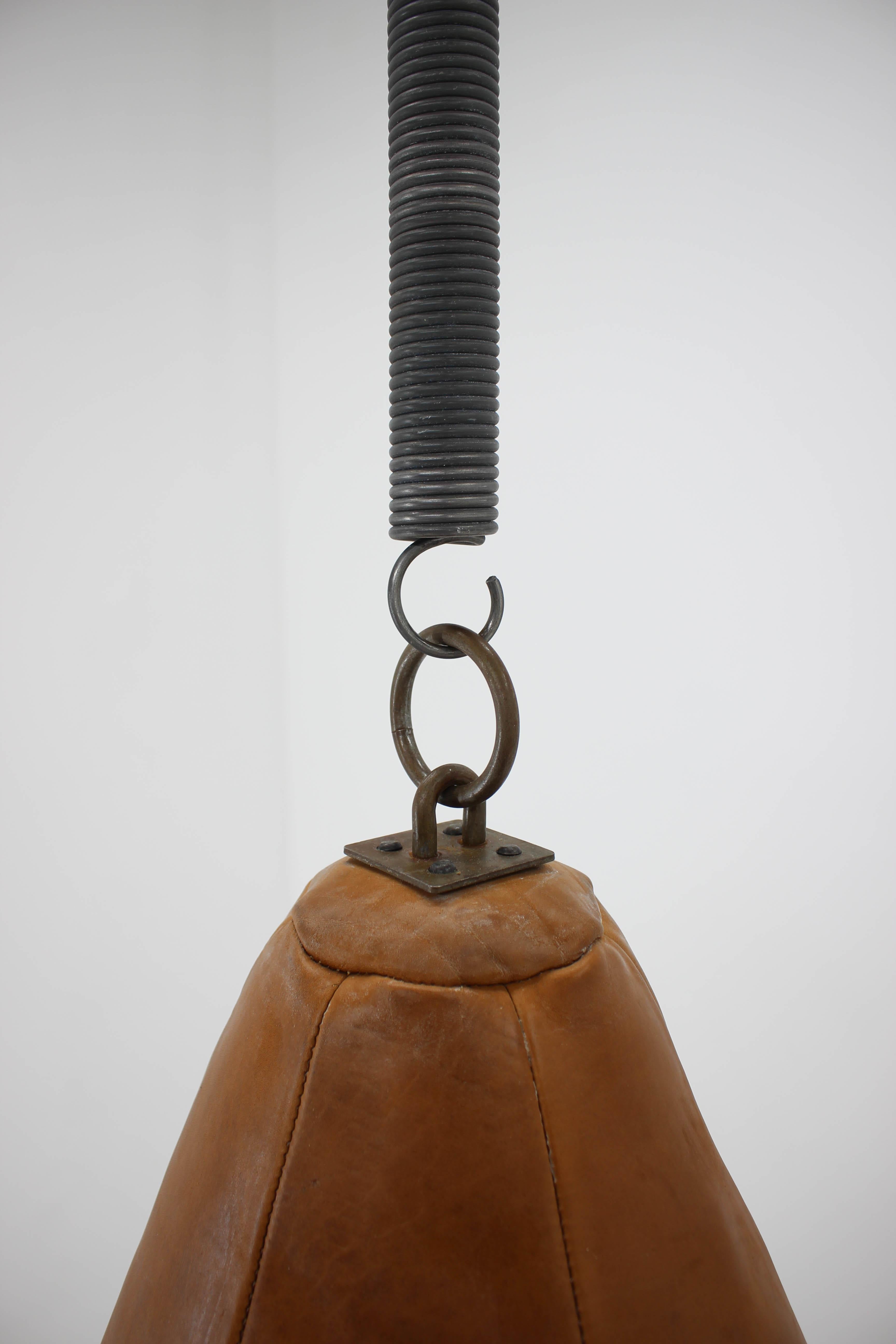 Hand-Crafted Leather Boxing Bag