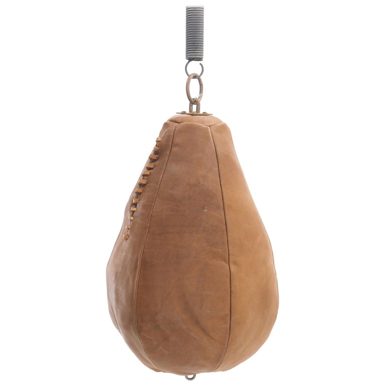 Leather Boxing Bag For Sale at 1stDibs