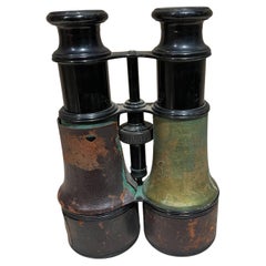 Leather & Brass French Opera Binoculars Lemaire Fabt Paris