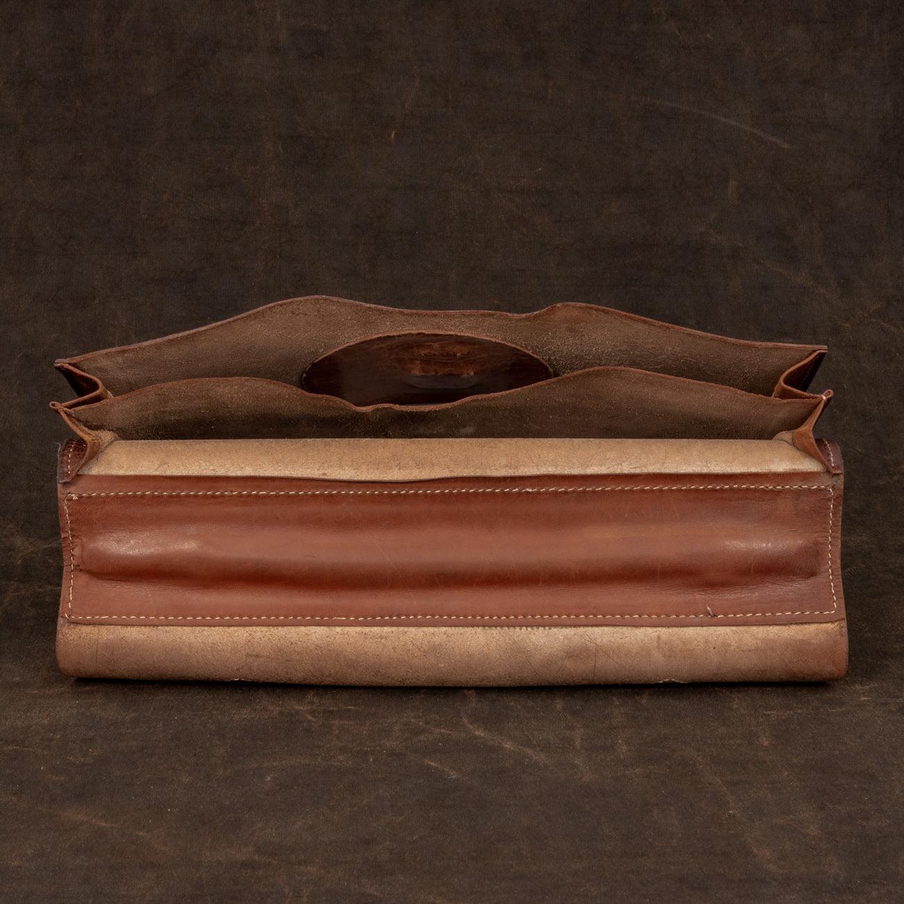 Mid-20th Century Leather Briefcase by Pendragon, circa 1950