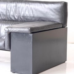 Sofá Brigadier de piel de Cini Boeri para Gavina