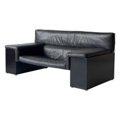 Sofá Brigadier de piel de Cini Boeri para Gavina