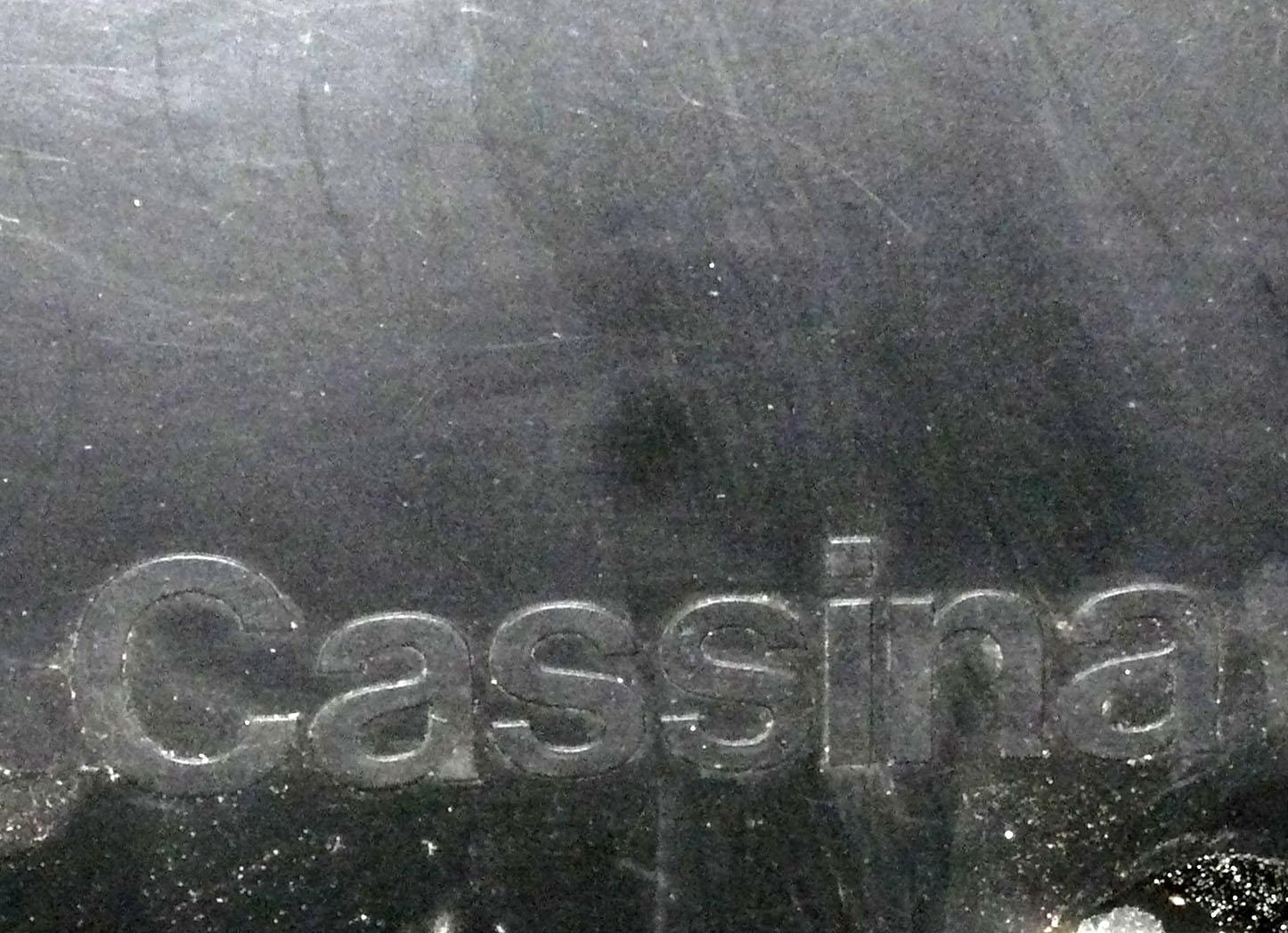 Late 20th Century Leather Cab Chair by Mario Bellini for Cassina For Sale
