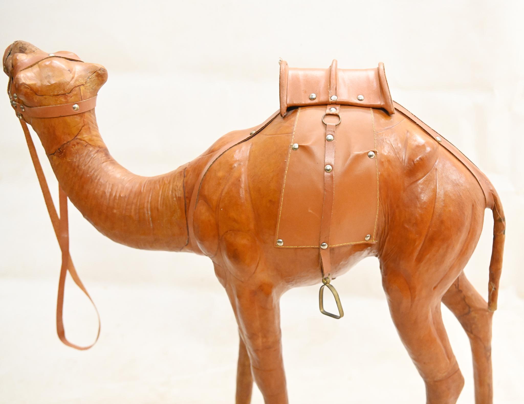 Leather Camel Libertys of London 1920 Interiors In Fair Condition In Potters Bar, GB